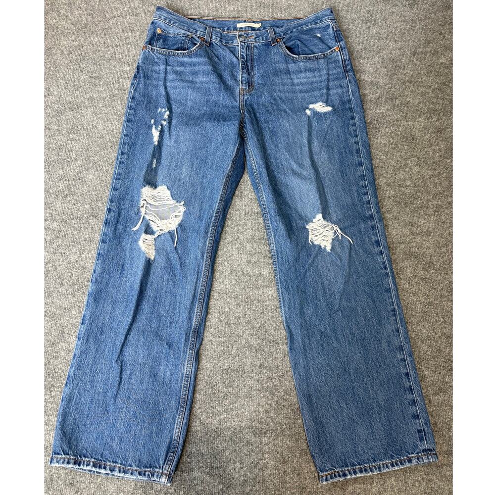 Levi's Blue Straight Leg Jeans